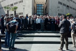 Bursa Demokrasi Güçleri gözaltıları protesto etti