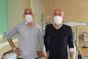 Bursa'da 46 yıl sonra ikizinden en anlamlı hediye!