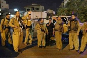 Yüzlerce PKK'lı Kerkük'e girdi
