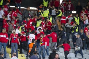 MKE Ankaragücü-Boluspor maçında olaylar çıktı