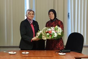 Bursa Milletvekili Gözgeç'ten üreten kadınlara destek