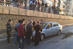 Kayseri'deki görünmez kazada sürücü ölümden döndü!