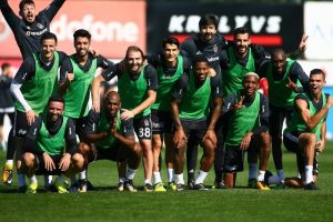 Beşiktaş Medipol Başakşehir maçı hazırlıklarını sürdürdü