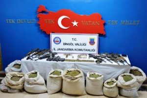 174 kilo esrar ele geçirildi