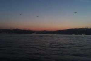 Gün doğumu havadan görüntülendi