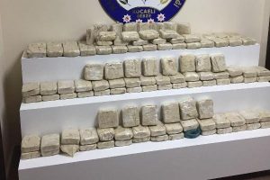 Kocaeli'de 163 kilo 942 gram eroin ele geçirildi
