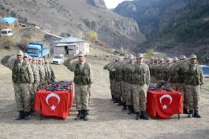 Güvenlik korucuları yemin ederek göreve başladı