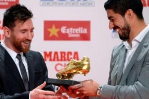 Messi, Altın Ayakkabı ödülüne kavuştu