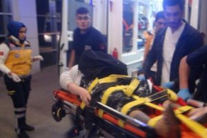 İki otomobil çarpıştı: 8 yaralı
