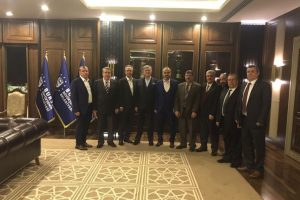 Bursa'da İSSİAD'dan Aktaş'a ziyaret
