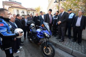 Bursa Osmangazi'de zabıtaya motorize destek
