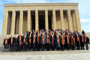 Galatasaray'dan Anıtkabir ziyareti