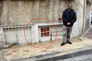 İstanbul'un göbeğinde bir garip olay