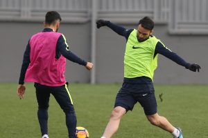 Osmanlıspor'da Başakşehir mesaisi sürdü