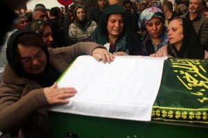 Bursa'daki katliam gibi kazanın kurbanı toprağa verildi