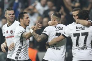 Beşiktaş, Galatasaray'ı gole boğdu