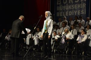 Bursa Kent Konseyi Engelliler Meclisi konser düzenlendi
