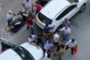 Yol verme tartışması can aldı!