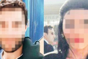 Mahkemede hakimin gözü önünde taciz etti!