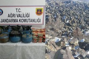 Çamaşır makinesinin altından PKK sığınağı çıktı!