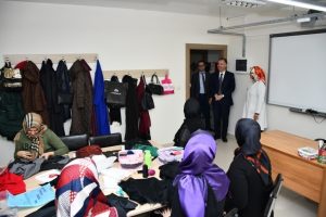 Bursa İnegöl Belediye Başkanı Taban İNESMEK kursiyerleriyle bir araya geldi
