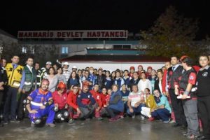 Hastanede patlama tatbikatı, gerçeği aratmadı