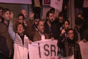 İİT'nin ''Doğu Kudüs'' kararına protesto
