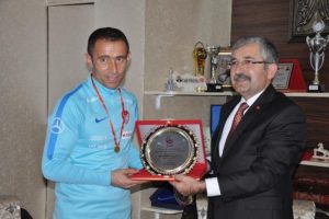 Ampute Milli Takım Kaptanı Çakmak, memleketi Zile'de