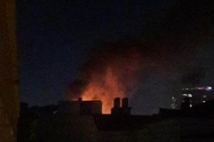 Beyoğlu'nda korkutan yangın