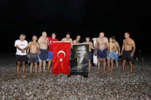 2018'i denizde karşıladılar