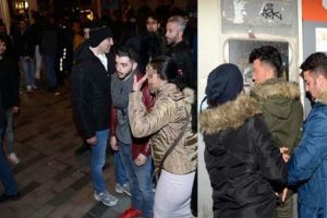 Taksim'de tacizciler kıskıvrak yakalandı!