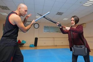 Kadınlar 'Wing Tsun' öğreniyor