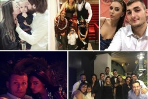 Trabzonsporlu oyuncular yeni yıla aileleri ile birlikte girdi