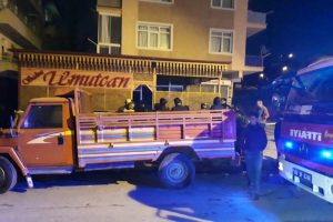 Önce taradılar, sonra ateşe verdiler