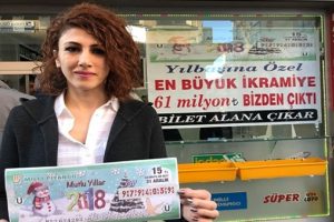 Büyük ikramiye Ordu'ya çıktı