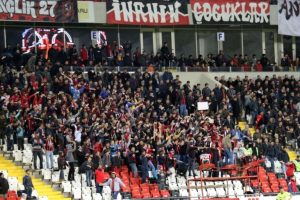 Taraftar desteği Gaziantepspor'a yetmedi