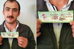 TIR şoförü 20 bilet aldı, 1 milyon 250 bin lira kazandı!