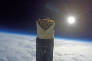 Uzaya kebap gönderdiler