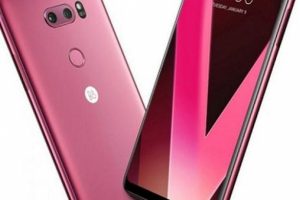 LG V30 ahududu kırmızısı rengiyle de geliyor!