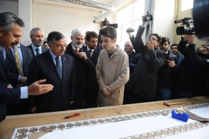 Bursa'da Bakan Yılmaz'dan öğrenciye iş güvenliği uyarısı