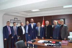 Sağlık-Sen Bursa Şubesi'nden Sağlık Müdürü Dr. Özcan Akan'a ziyaret