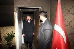 BBP lideri Destici makam odasına girdi: Savaş alanına dönmüş