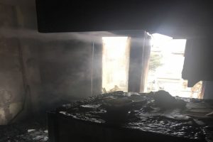 Öğrenci apartında tüp patladı