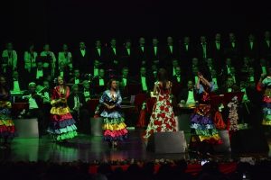 Bursa'da bandodan kış konseri