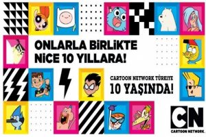 Cartoon Network Türkiye 10 yaşında!