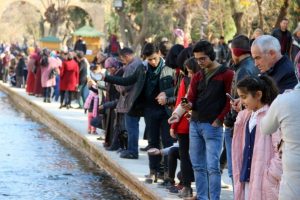 Balıklıgöl'e ziyaretçi akını