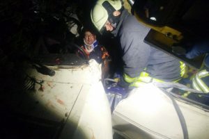 Otomobil şarampole yuvarlandı: 1 ölü, 5 yaralı