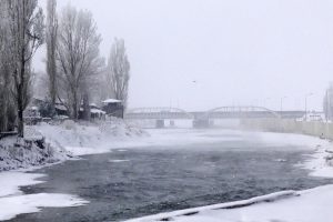 Ardahan'da kırağı sonrası kartpostallık görüntüler