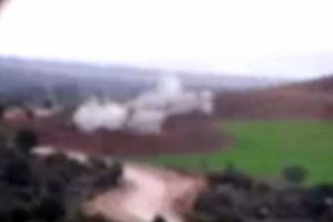Fırtına obüsleri PYD mevzilerini böyle vurdu