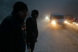 Bursa Uludağ'da yoğun kar yağışı